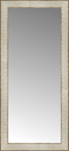 14" x 30" Libretto Antique Silver Custom Framed Mirror