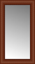 14" x 24" Ansley Cherry Custom Framed Mirror