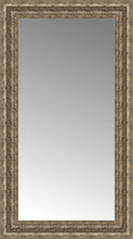 16" x 27" Sevilla Silver Custom Framed Mirror