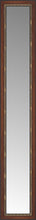 15" x 75" Malabar Walnut Custom Framed Mirror